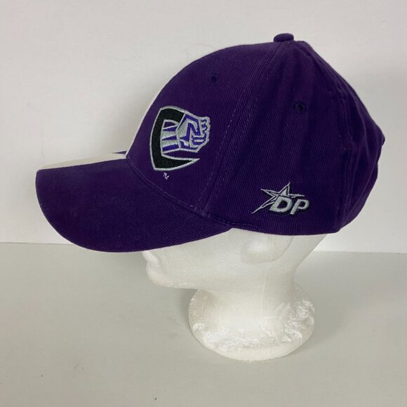 Vintage XFL Chicago Enforcers Hat Football Purple White Adjustable Baseball Cap - Picture 3 of 11